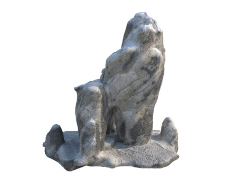 Snow cliff 3D Model