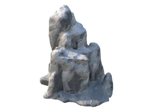 Snow cliff 3D Model
