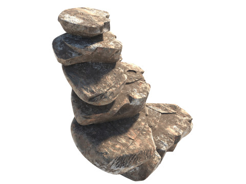 Stacked rock 3D 模型