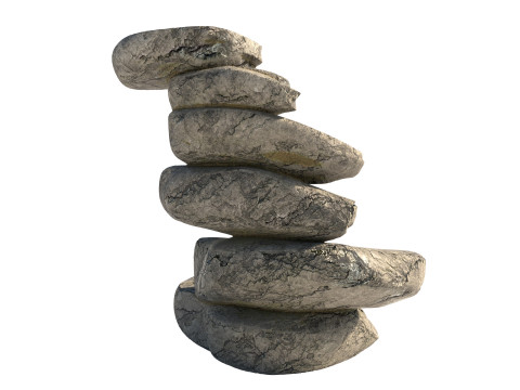 Stacked rock 2 3D 模型