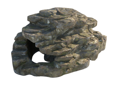 Step rock pile 3D 模型