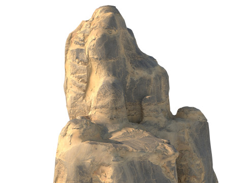 Yellow sand cliff 3D 模型