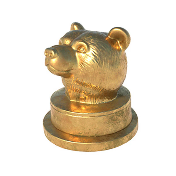 Bärenkopfstatue 3D Modell .c4d .max .obj .3ds .fbx .stl .blend