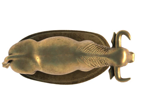 Boğa heykeli 3D Model