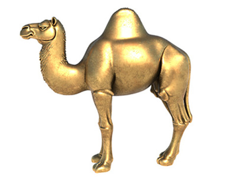 Camel statue 3D Modell