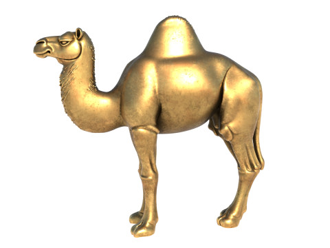 Camel statue 3D Modell