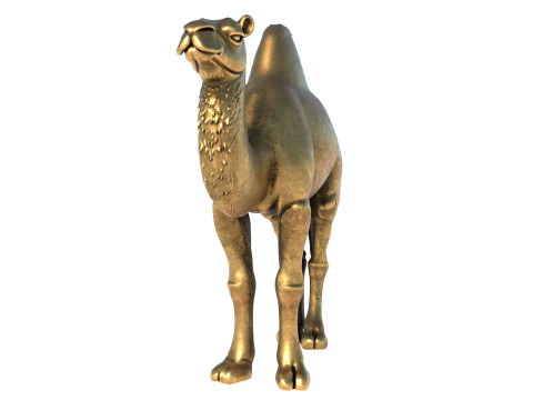 Camel statue 3D Modell