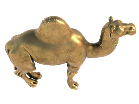 Camel statue 3D Model
