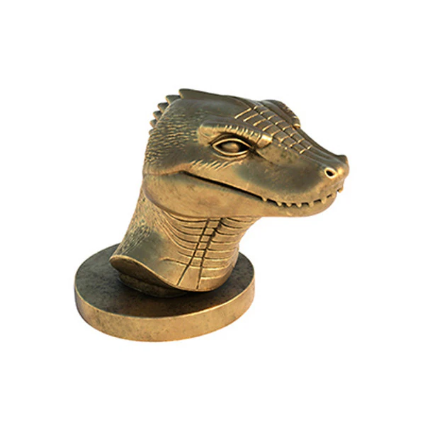 Croc bust statue 3D Model .c4d .max .obj .3ds .fbx .stl .blend