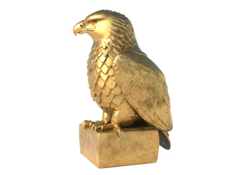 독수리 동상 3D 모델