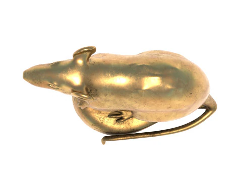 चूहे की मूर्ति 3D मॉडल