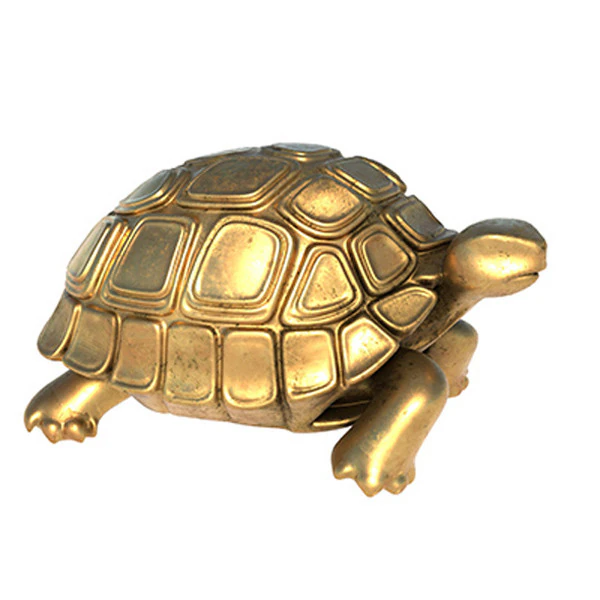 Tortoise statue statue 3D Model .c4d .max .obj .3ds .fbx .stl .blend 
