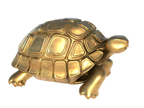Tortoise statue statue 3D Model