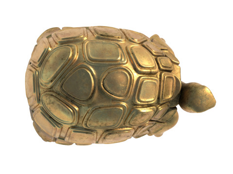 Tortoise statue statue Model 3D