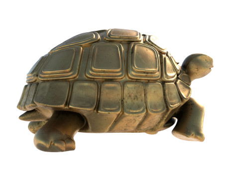 Tortoise statue statue Model 3D