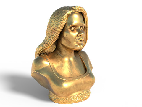 Adele statue 3D 模型