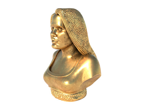Adele statue 3D 模型