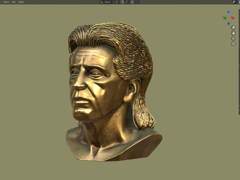 Al Pacino statue 3Dモデル