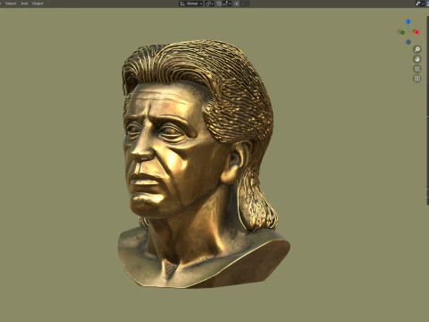 Al Pacino statue 3D Model