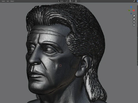 Al Pacino statue 3D Model