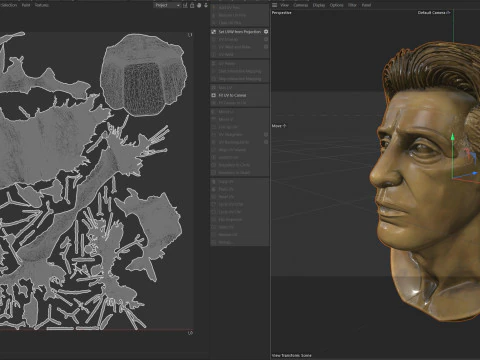 Al Pacino statue 3D Model