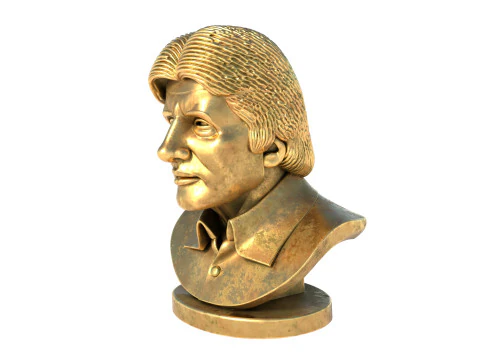 Amitabh statue 3D Model