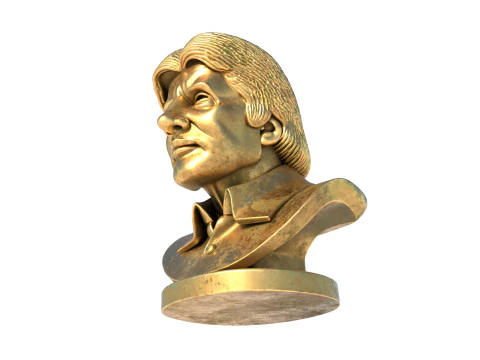 Amitabh statue 3D Model