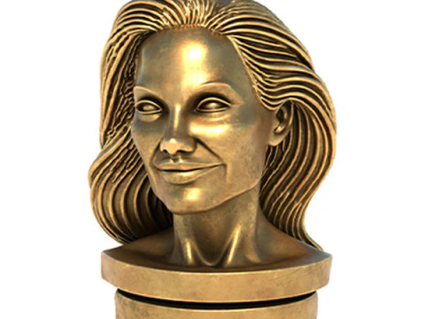 Angelina statue 3D Model