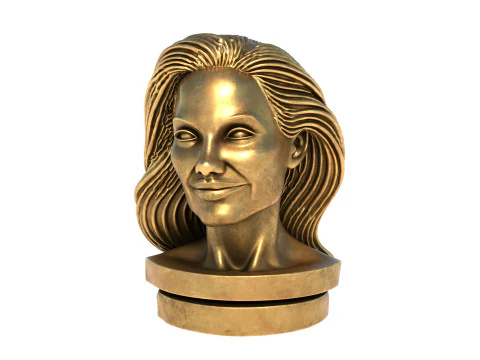 Angelina statue 3D Model