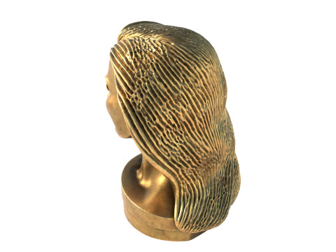 Angelina statue Model 3D