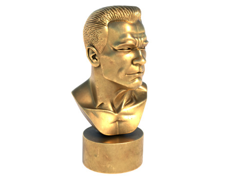Arnold statue Modello 3D