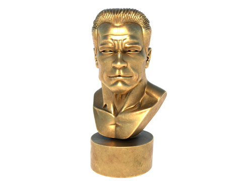 Arnold statue Modello 3D