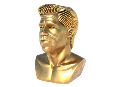 Brad pitt statue 3D Model