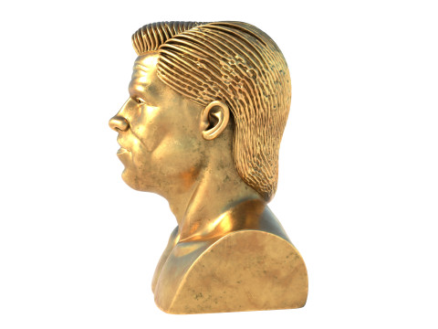 Brad pitt statue 3D 模型