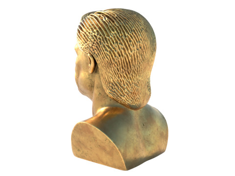 Brad pitt statue 3D 模型