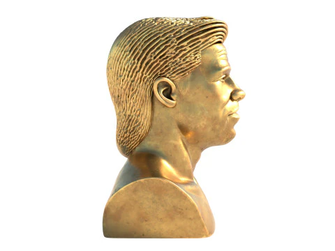 Brad pitt statue 3D Model