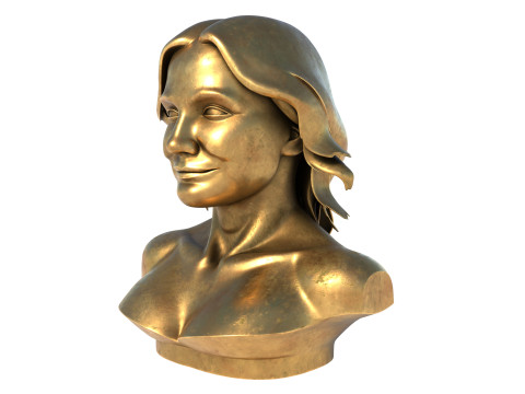 Cameron statue 3D Model