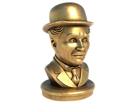 Charlie statue 3D Model