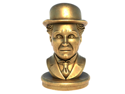 Charlie statue 3D Model