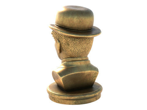 Charlie statue 3D Model