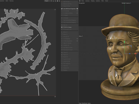 Charlie statue 3D Model