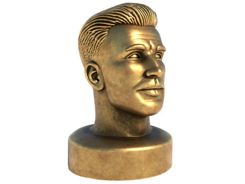 Est&aacute;tua de Chris Modelo 3D