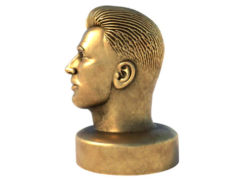 Est&aacute;tua de Chris Modelo 3D