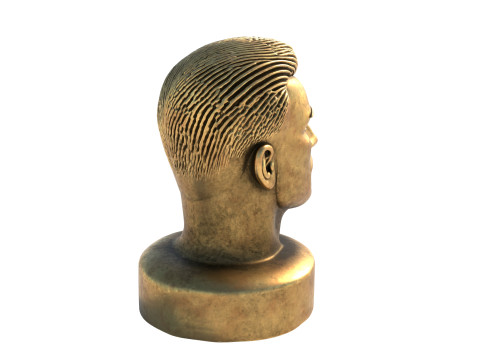 Chris statue 3D Model