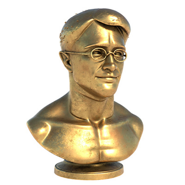Daneil statue 3D 模型 .c4d .max .obj .3ds .fbx .stl .blend 