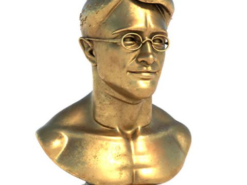 Dani&euml;l standbeeld 3D Model