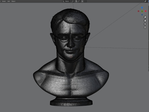 Daneil statue 3D 模型