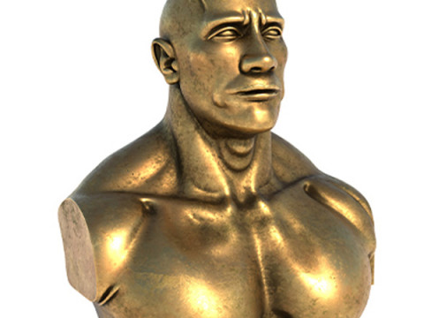 Dwyane statue Model 3D