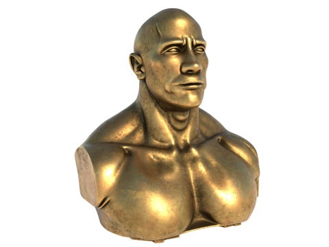 Dwyane statue 3D Model