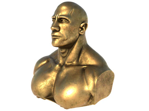 Dwyane statue 3D Model